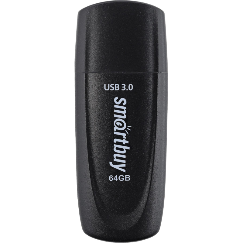 Флеш-память Smartbuy UFD 3.0/3.1 64GB Scout Black (SB064GB3SCK) - фото 2