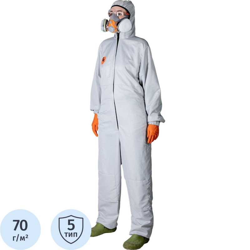 Комбинезон многоразовый защитный Jeta Safety JPC-175 Carbo-Master, р.XL - фото 1