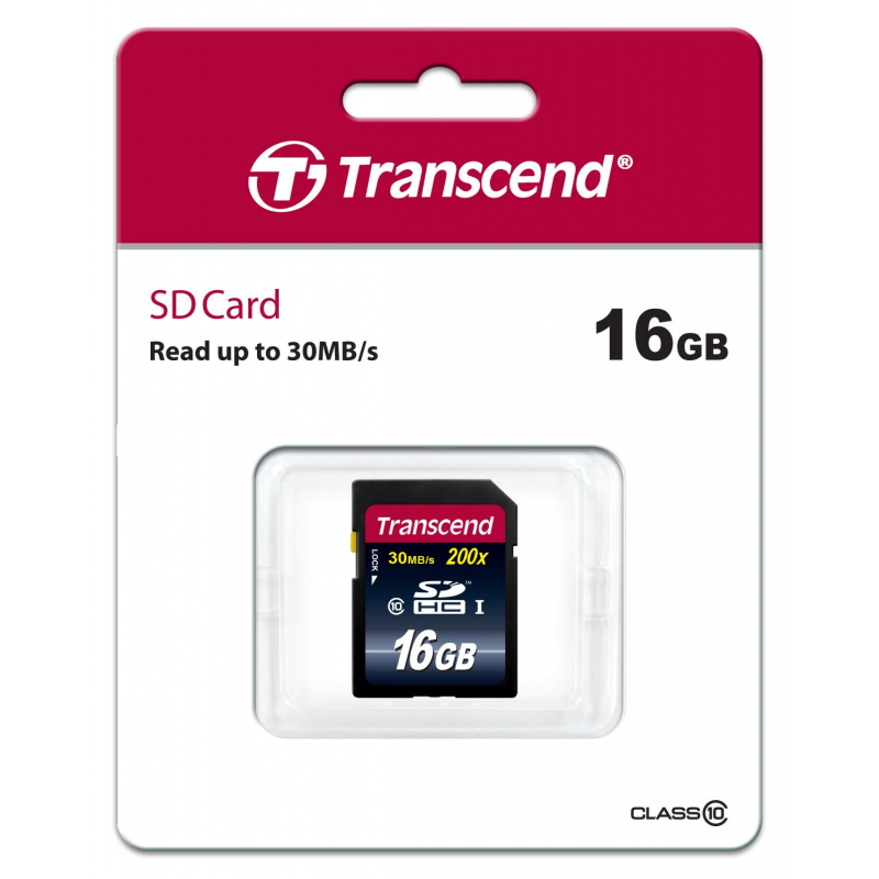 Карта памяти Transcend Premium SDHC 16Gb UHS-I Cl10, TS16GSDHC10 - фото 3