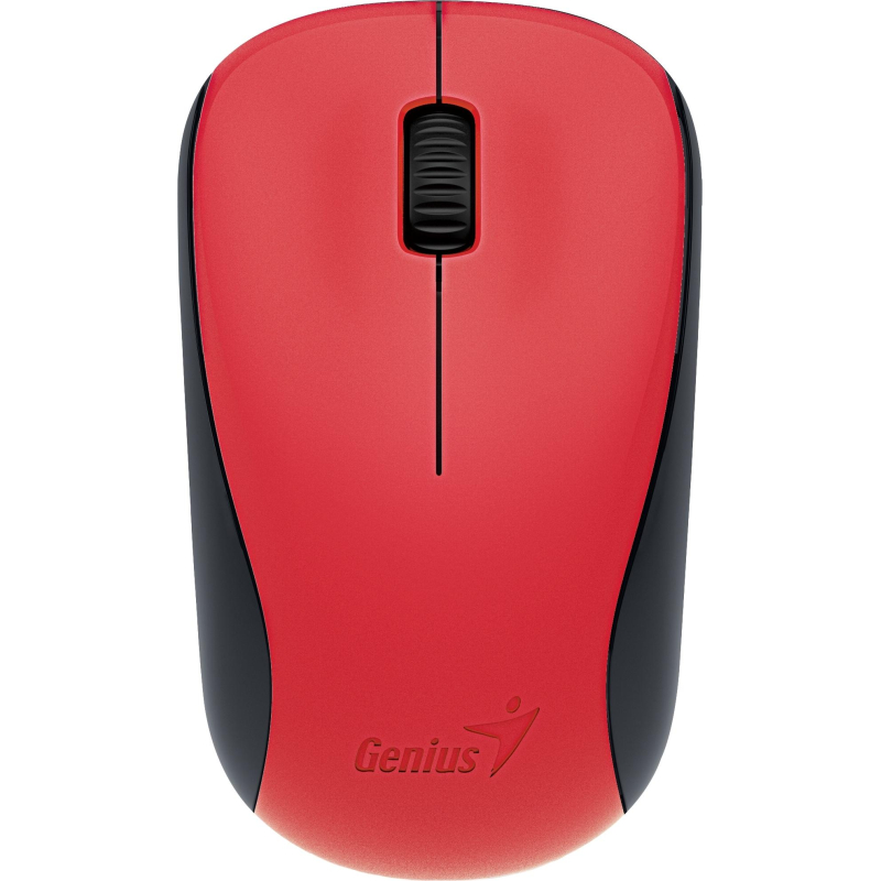Мышь компьютерная Genius NX-7000, беспроводная, красный - фото 3