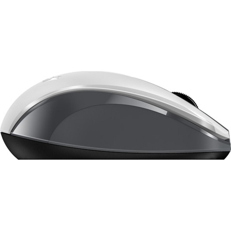 Мышь компьютерная Genius NX-8008S, беспроводная бесшумная, белый и серый - фото 3