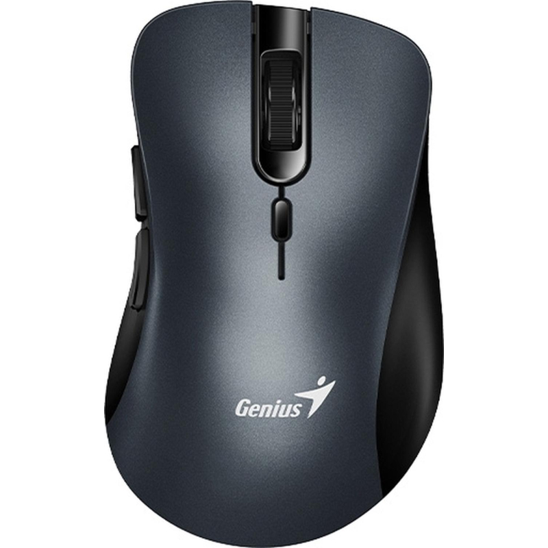 Мышь компьютерная Genius Ergo 8100S, беспроводная, железно-серый - фото 1