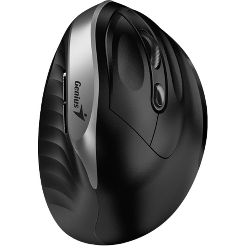 Мышь компьютерная Genius Ergo 8250S, вертикальная беспроводная, серебристый - фото 1