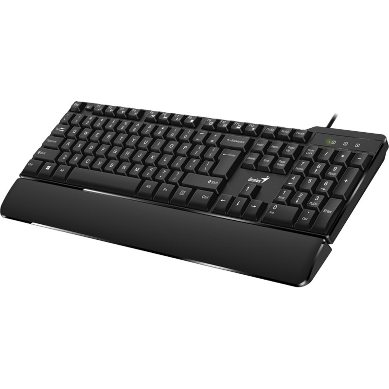 Клавиатура Genius KB-100XP, проводная мультимедийная, черный - фото 3
