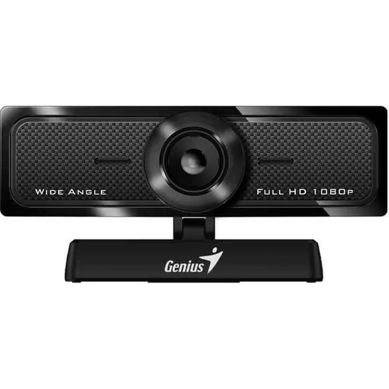 Веб-камера Genius 1080P широкоугольная WIDECAM F100 V2, черный - фото 2