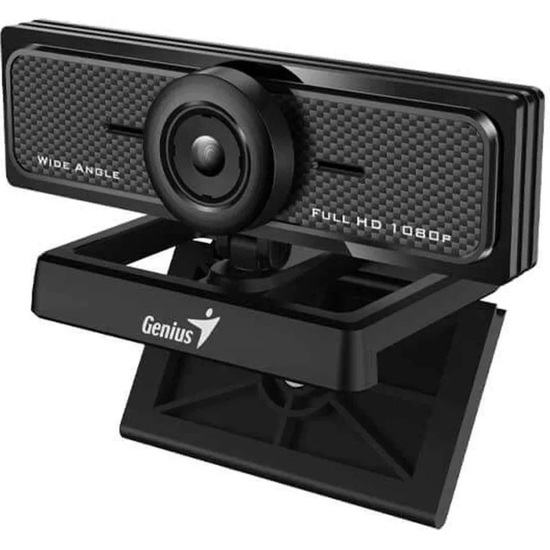 Веб-камера Genius 1080P широкоугольная WIDECAM F100 V2, черный - фото 3