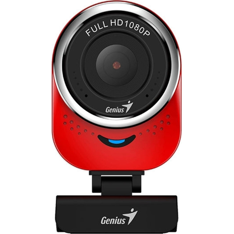 Веб-камера GENIUS FULL HD 1080P QCam 6000, красный - фото 2