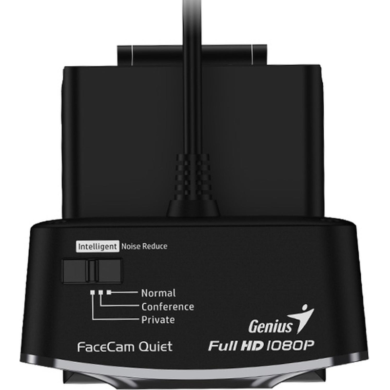 Веб-камера GENIUS FaceCam Quiet, черно-серый - фото 6