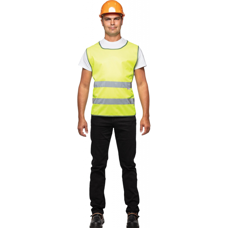 Жилет сигнальный Тип5Т,цв.лимон.(р.L-XL/48-54) - фото 2