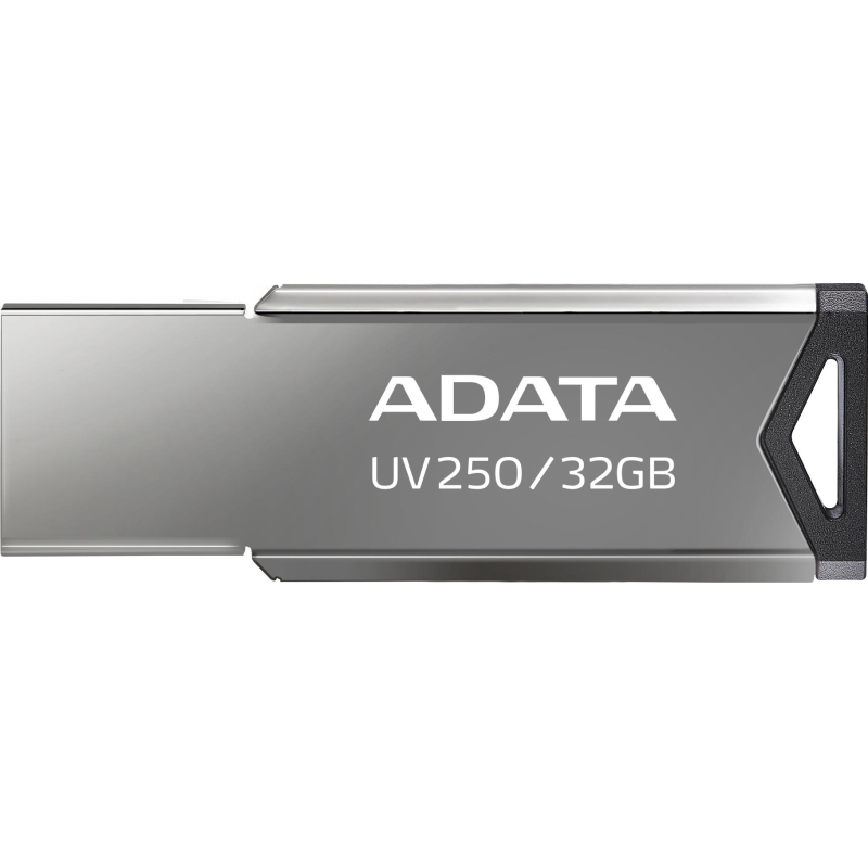 Флеш-память ADATA 32GB AUV250-32G-RBK SILVER - фото 1