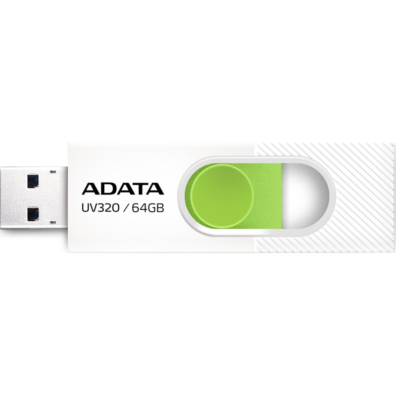 Флеш-память ADATA 64GB AUV320-64G-RWHGN WH\GR - фото 1