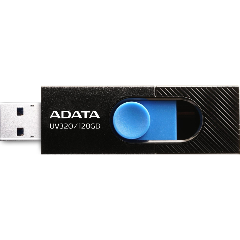 Флеш-память ADATA 128GB AUV320-128G-RBKBL BL\BL - фото 1