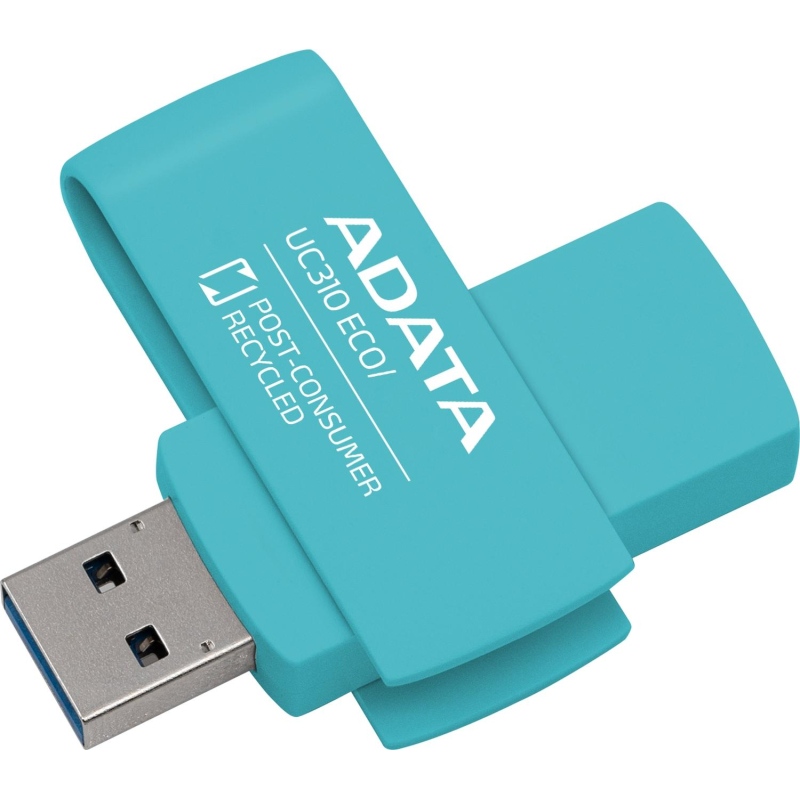 Флеш-память ADATA 128GB UC310E-128G-RGN GREEN - фото 2