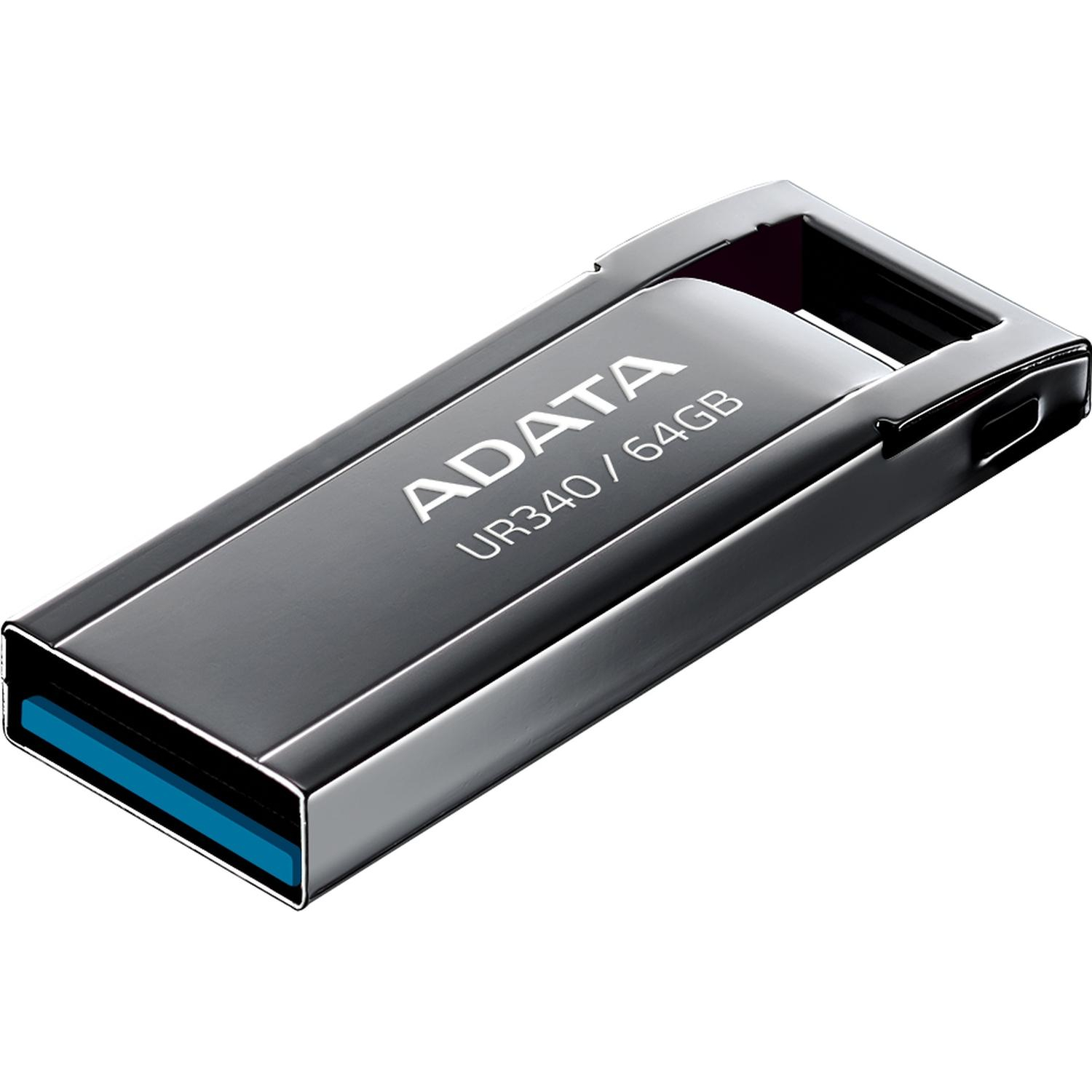 Флеш-память ADATA USB3.2 64GB AROY-UR340-64GBK - фото 2