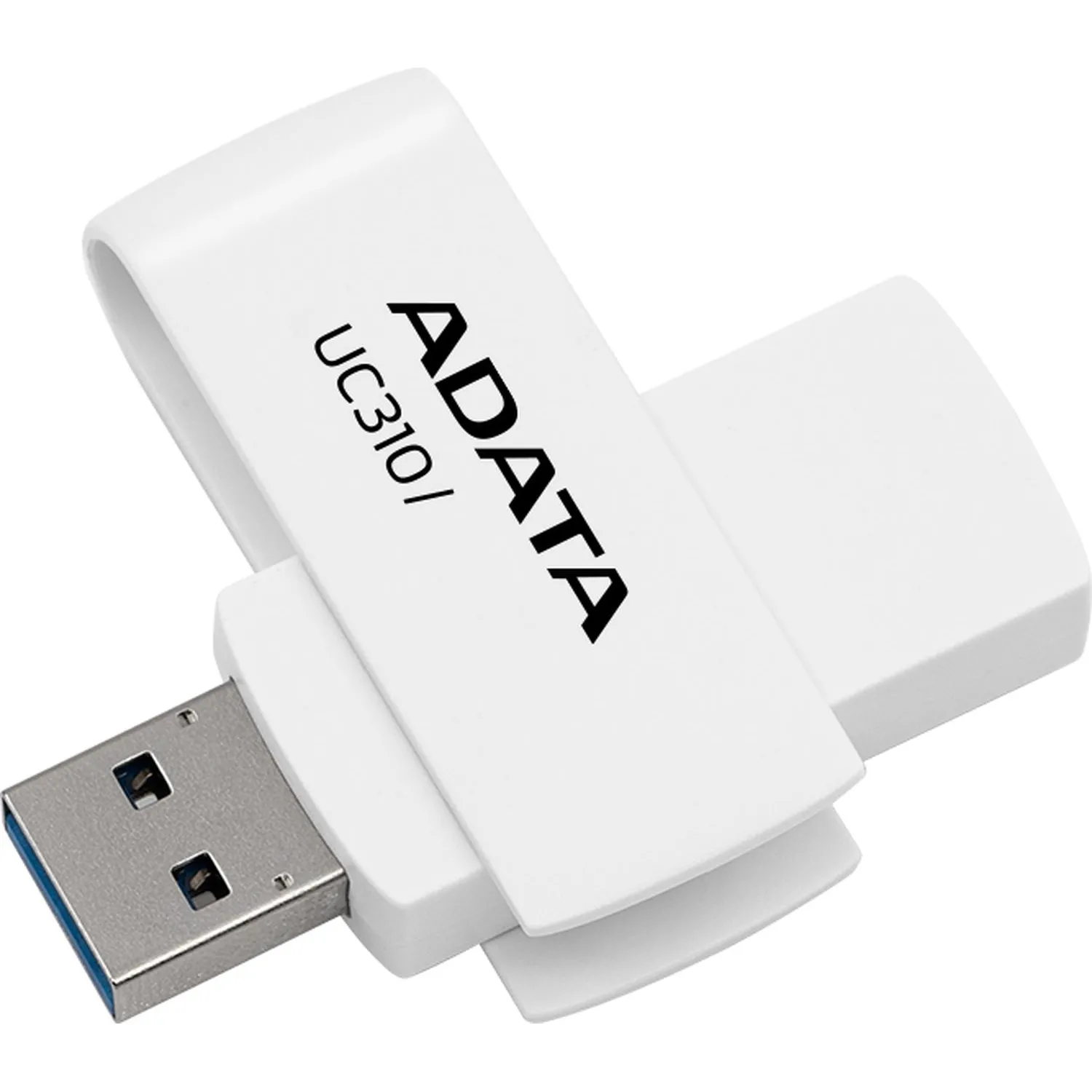 Флеш-память ADATA 128GB UC310-128G-RWH WHITE - фото 2
