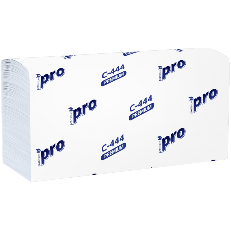 Полотенца бумажные Z слож PROtissue Instant 2сл 150л 28пач/уп С444 - фото 2