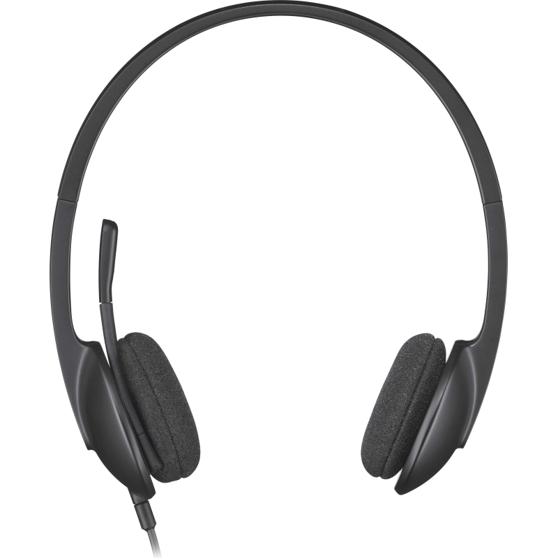 Гарнитура Logitech Headset H340 (981-000509), проводная - фото 2