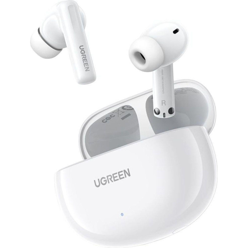 Наушники UGREEN WS200 (15158) HiTune T6 Earbuds ANC, белый - фото 1