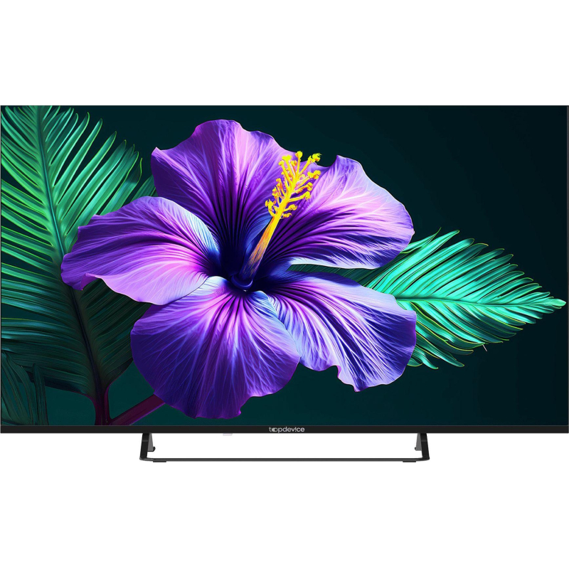 Телевизор Topdevice TDTV50CS05U_BK, UHD, смарт (WildRed) - фото 1