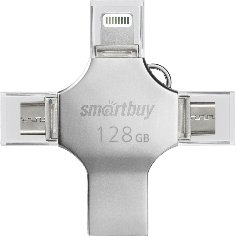 Флеш-память Smartbuy UFD 3.0 128GB MC15 Metal Quad (SB128GBMC15) - фото 1