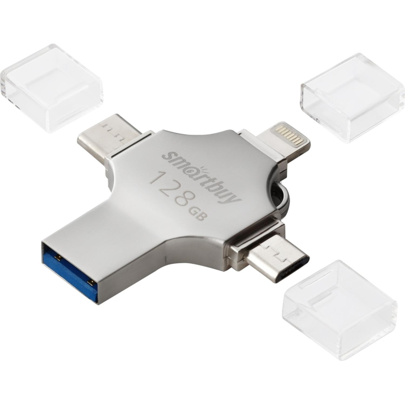 Флеш-память Smartbuy UFD 3.0 128GB MC15 Metal Quad (SB128GBMC15) - фото 2