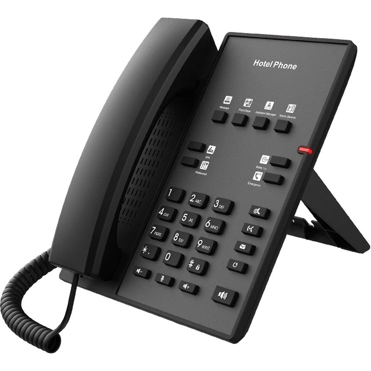 IP-телефон Fanvil H1, 1xE10/100 HD Voice, 8 DSS Keys, PoE, PSU - фото 1