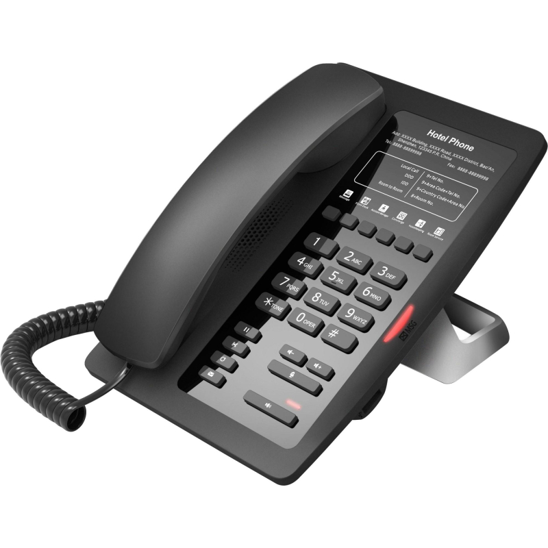 IP-телефон Fanvil H3 Black, 1 USB, 6 Soft keys, PoE, HD Voice, PSU - фото 1