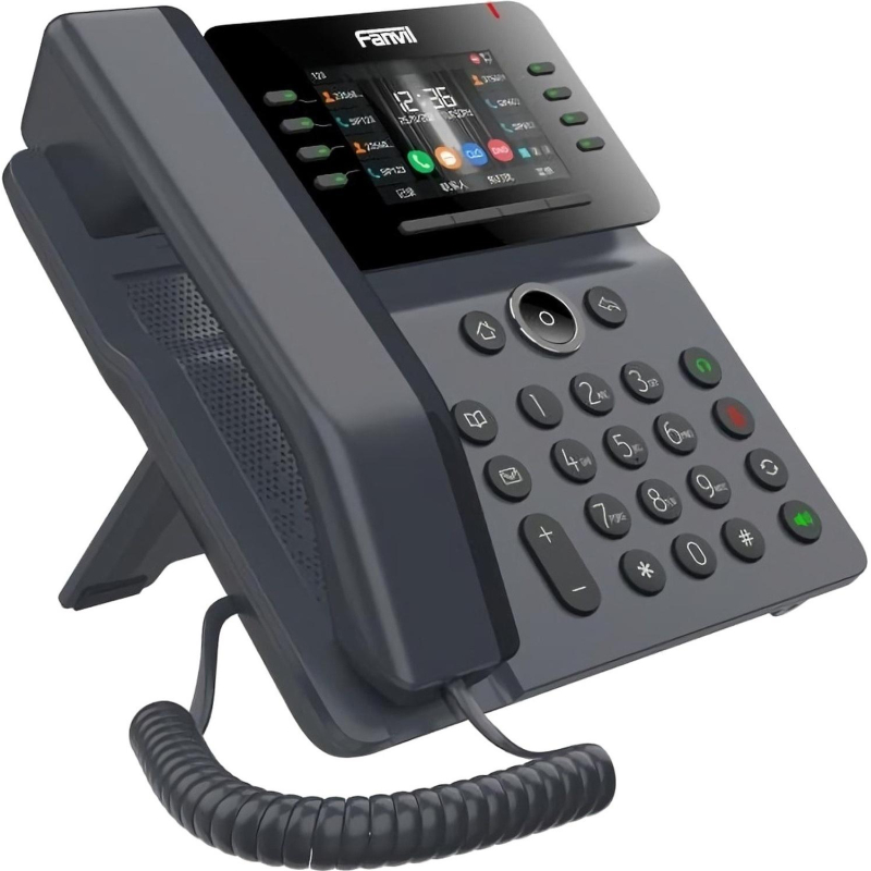 IP-телефон Fanvil V64 Enterprise, 12 SIP, 3.5&#039; color LCD, Opus+IPV6 - фото 3