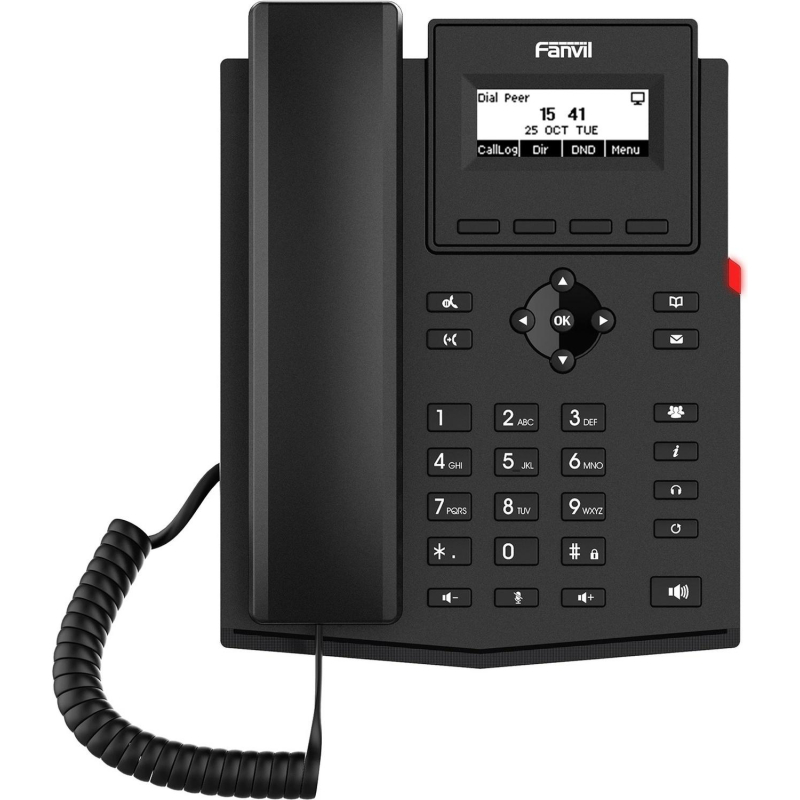 IP-телефон Fanvil X301G 2xE 10/100/1000, 2,3, HD voice, 2 SIP, Opus+IPV6 - фото 1