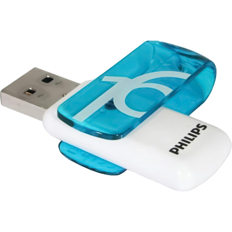 Флеш-память PHILIPS VIVID2.0 16GB, USB 2.0 - фото 1