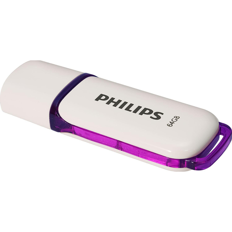 Флеш-память PHILIPS SNOW2.0 64GB, USB 2.0 - фото 1