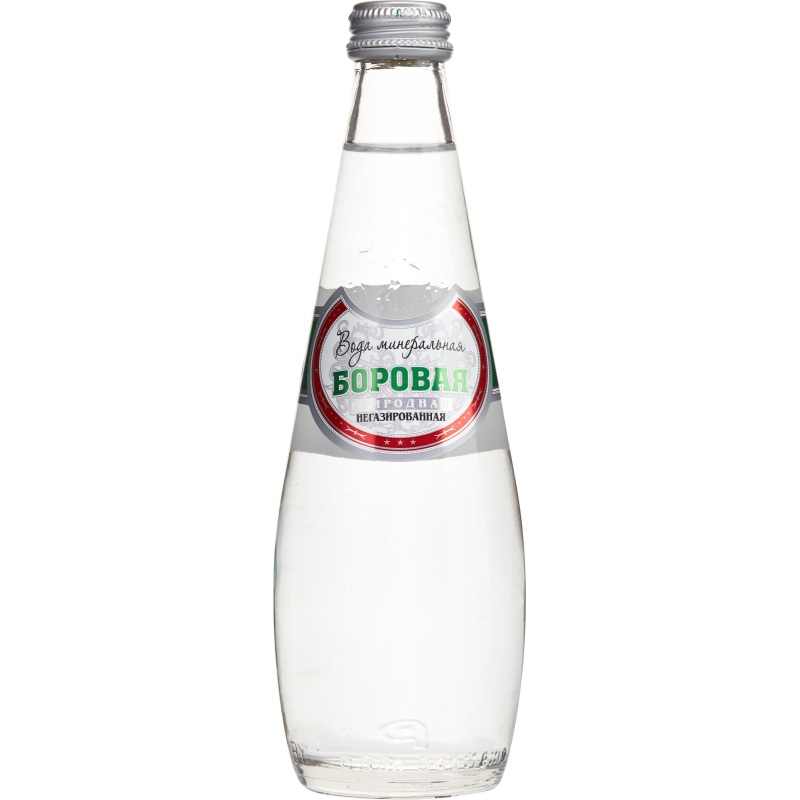 Вода минеральная BOROVAYA природная негазированная стекло 0,33л - фото 2