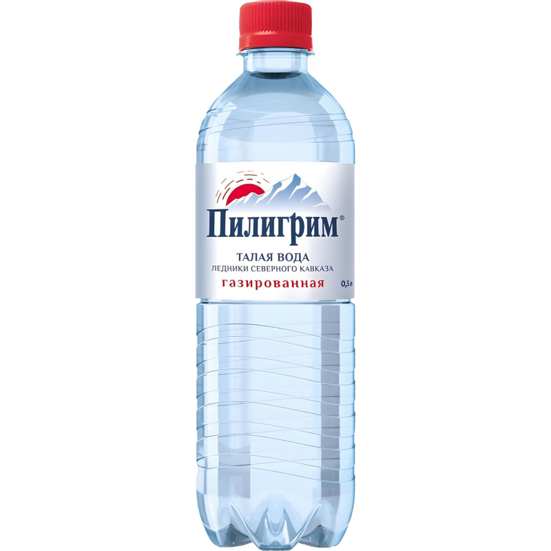 Вода минеральная Пилигрим газ ПЭТ 0,5л - фото 2