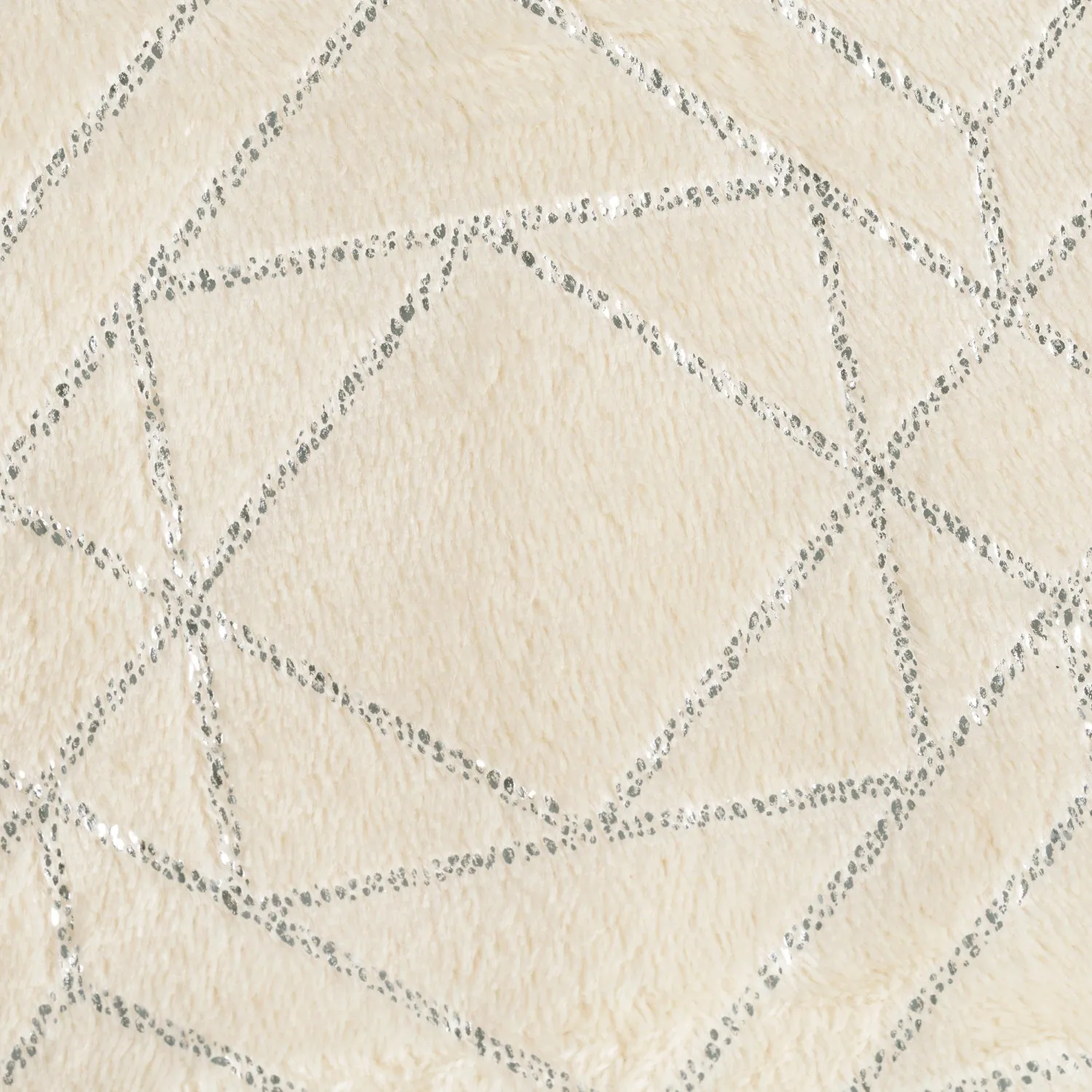 Плед микрофибра Luscan, фольга бежевый 200х220 - фото 2