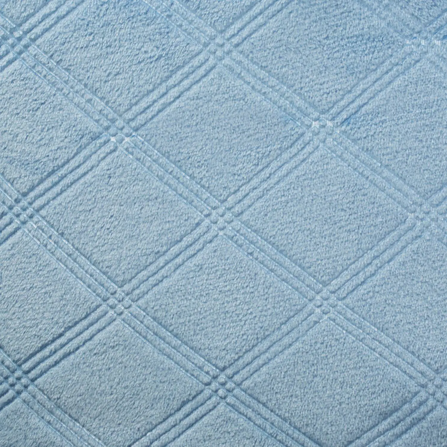 Плед микрофибра Luscan, фактура синий 200х220 - фото 3