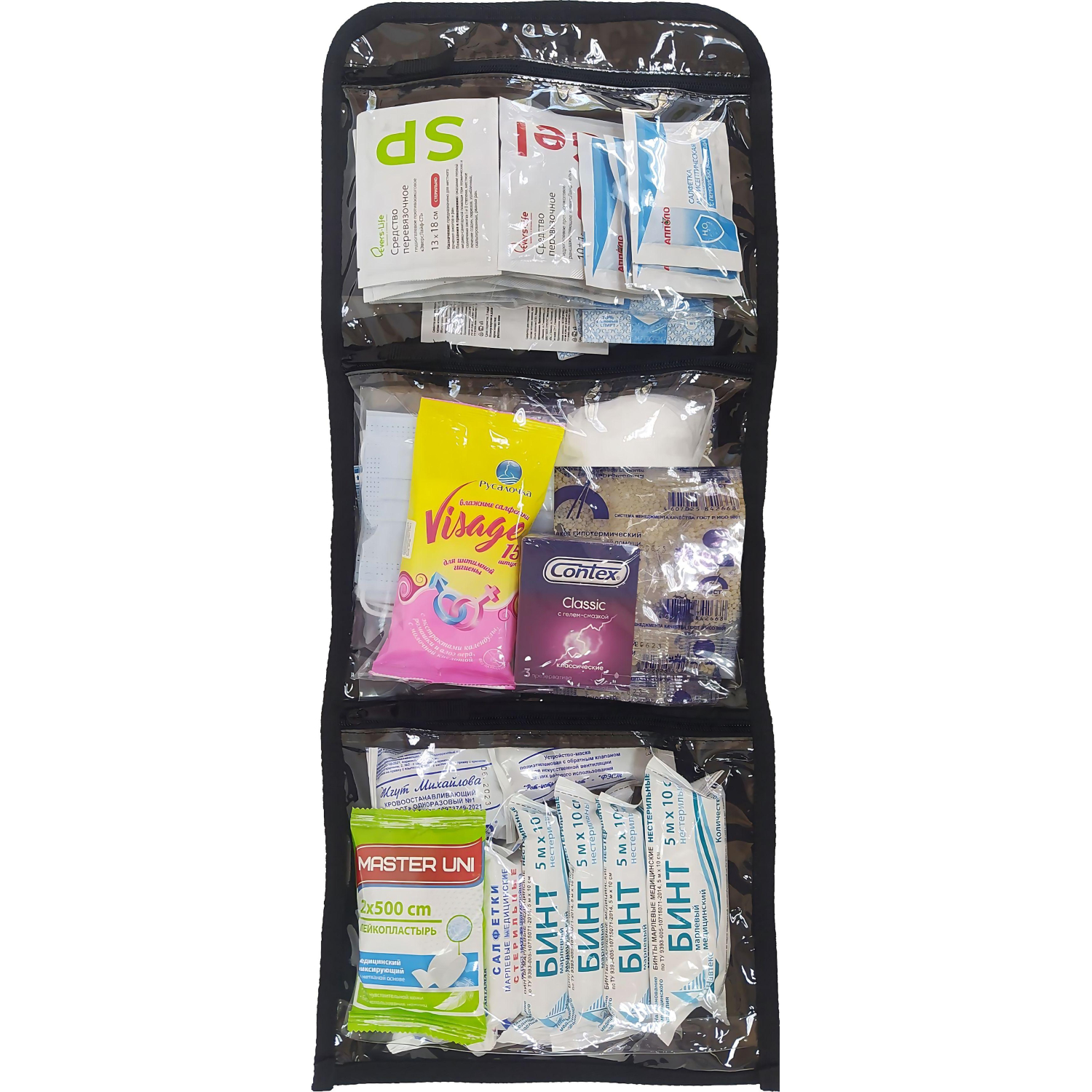 Аптечка первой помощи д/активного отдыха, туризма,путешествий сумка-скрутка - фото 3