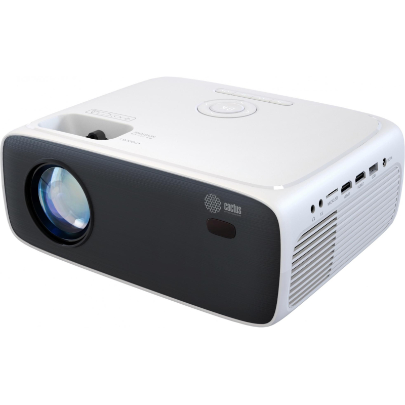 Проектор Cactus CS-PRM.07WT.Full HD LCD 3200Lm ANSI 1500:1 3xHDMI 1 - фото 1