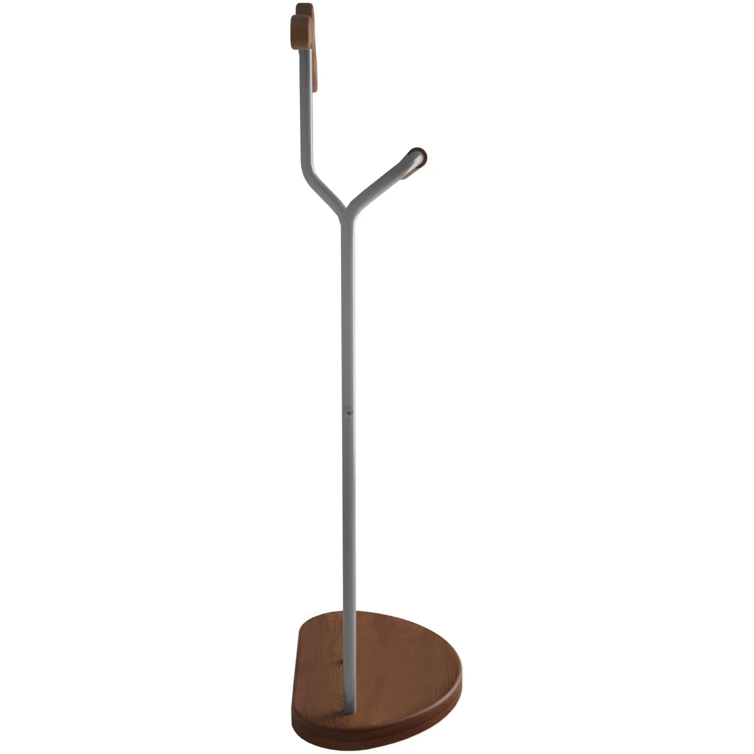 Вешалка ME_костюмная D10 металлик/орех - фото 8