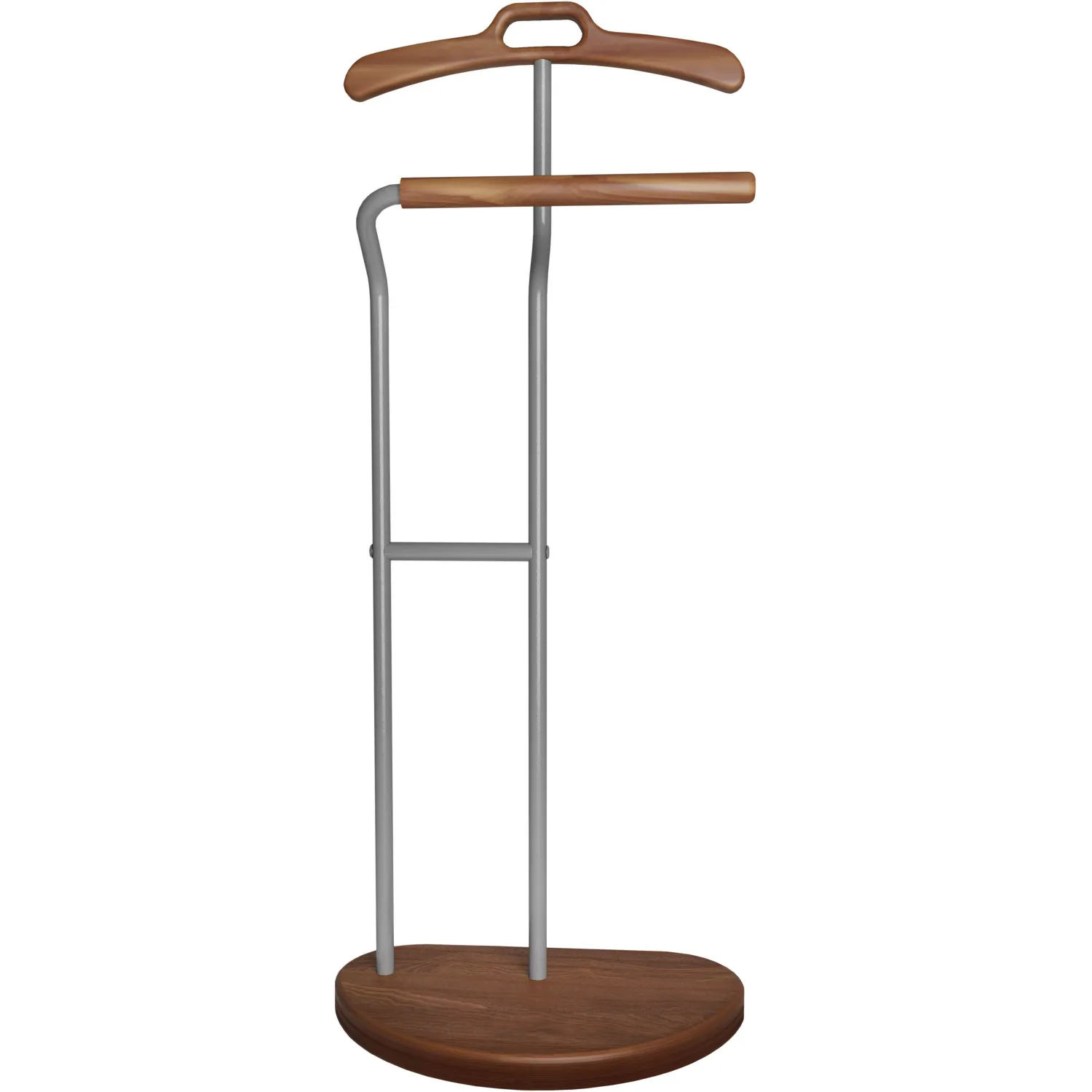 Вешалка ME_костюмная D10 металлик/орех - фото 9