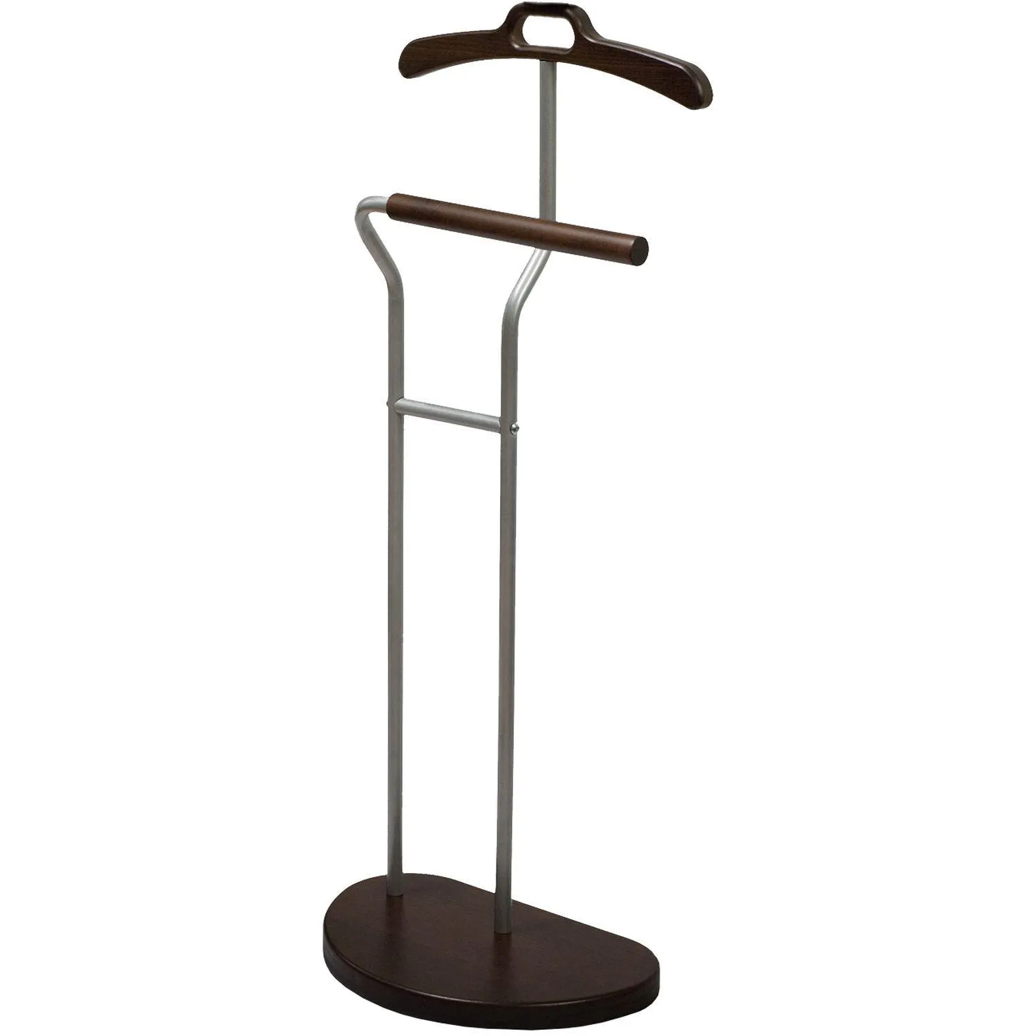 Вешалка ME_костюмная D10 металлик/орех - фото 18