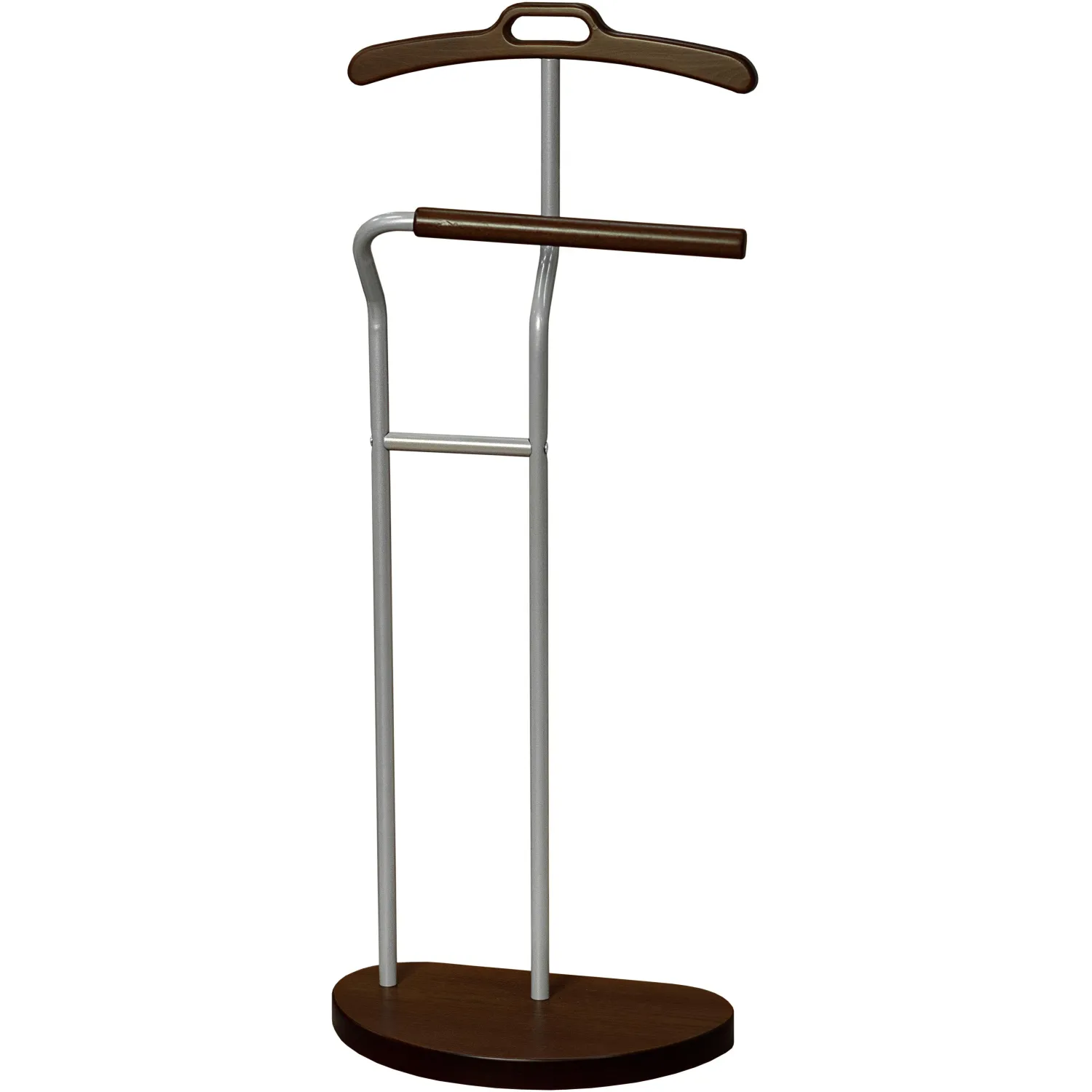 Вешалка ME_костюмная D10 металлик/орех - фото 19