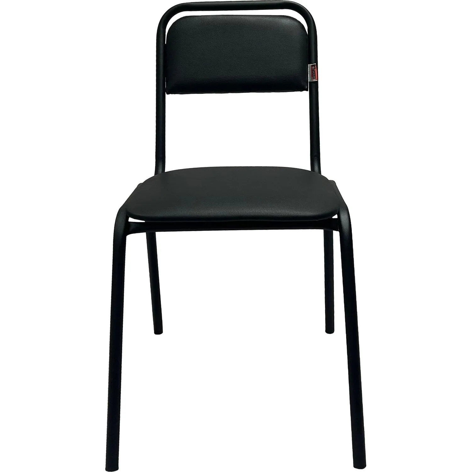 Стул КО_Echair РС01.00.42 каркас черный, к/з черный 201 - фото 5