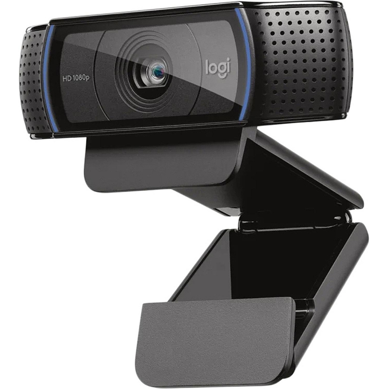 Веб-камера Logitech C920 HD Pro black (2MP, 1920x1080,USB 2.0) (960-000998) - фото 1