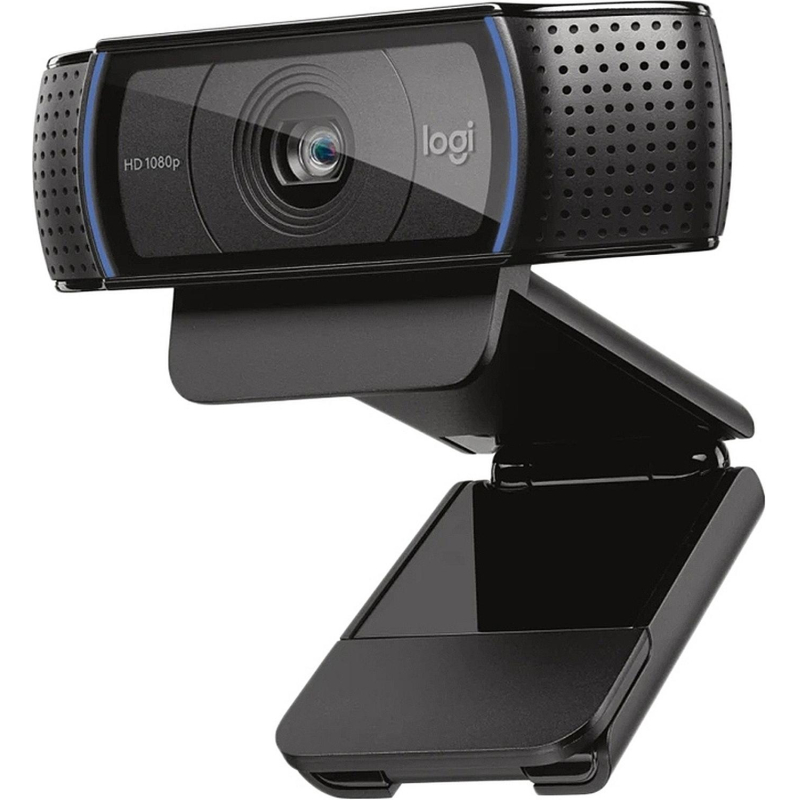 Веб-камера Logitech C920 HD Pro black (2MP, 1920x1080,USB 2.0) (960-000998) - фото 3