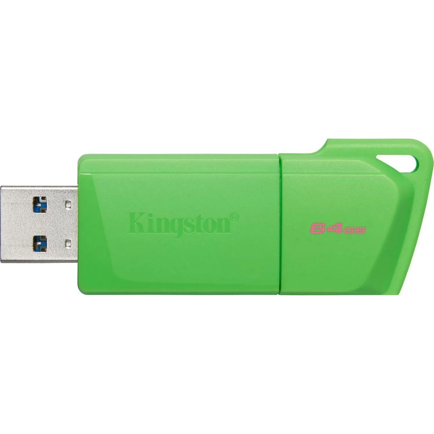 Флеш-память Kingston Exodia M LATAM DTXM/64Gb/USB 3.2/NEON (GREEN)  - фото 2