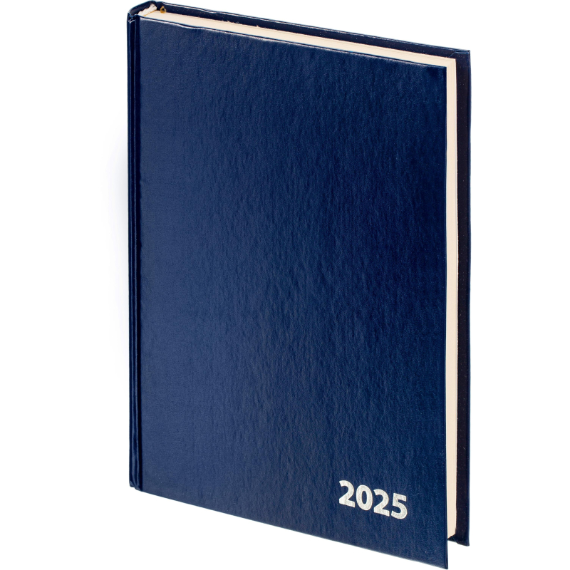Ежедневник датированный 2025 А5+ бумвинил (синий)  Выбор есть - фото 1