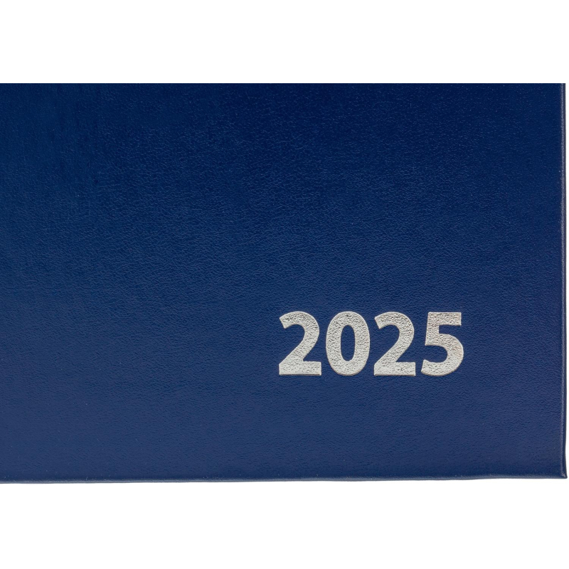 Ежедневник датированный 2025 А5+ бумвинил (синий)  Выбор есть - фото 4