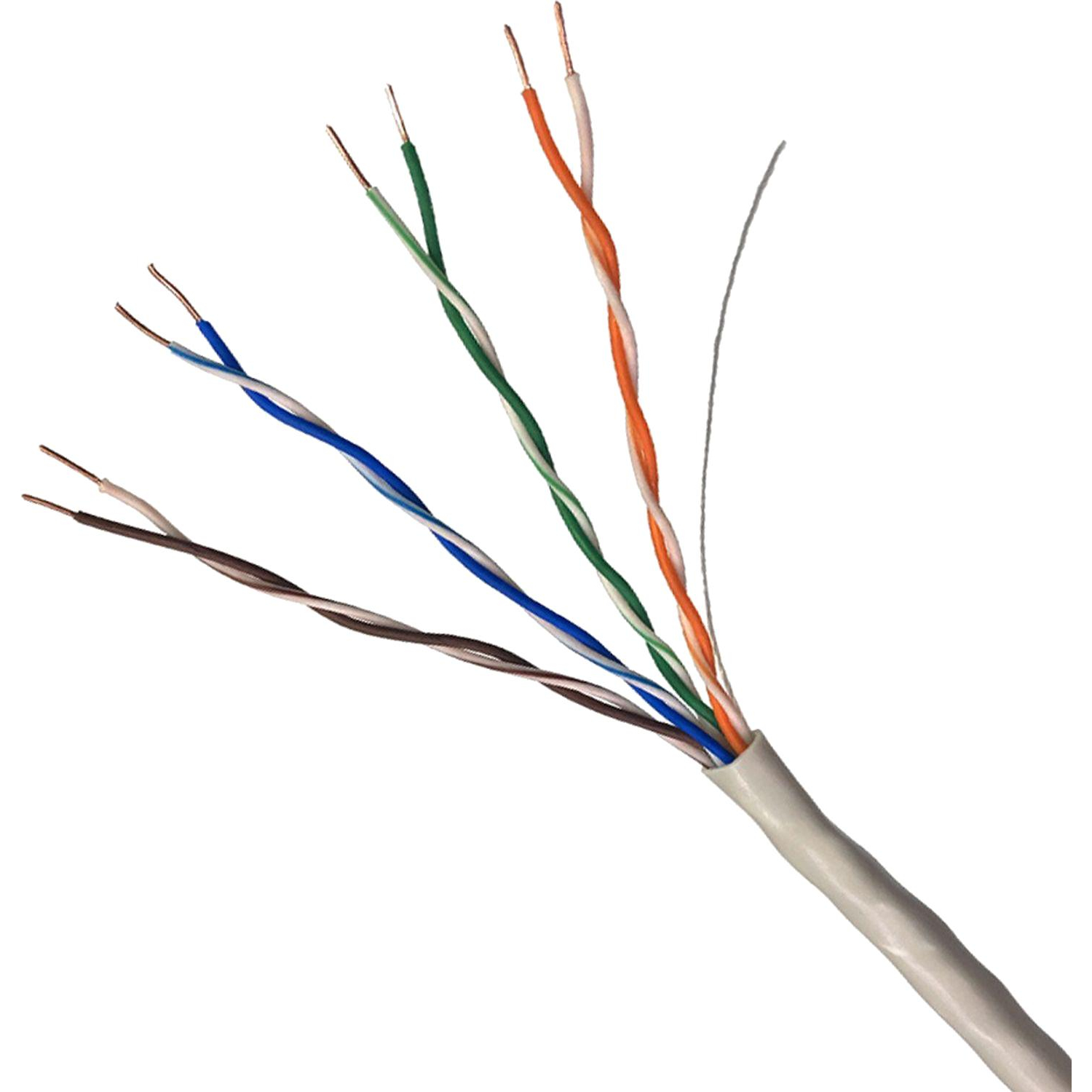 Кабель ExeGateUTP4-C6-CU-S23-IN-PVC-GY-305-FLUKE UTP - фото 1