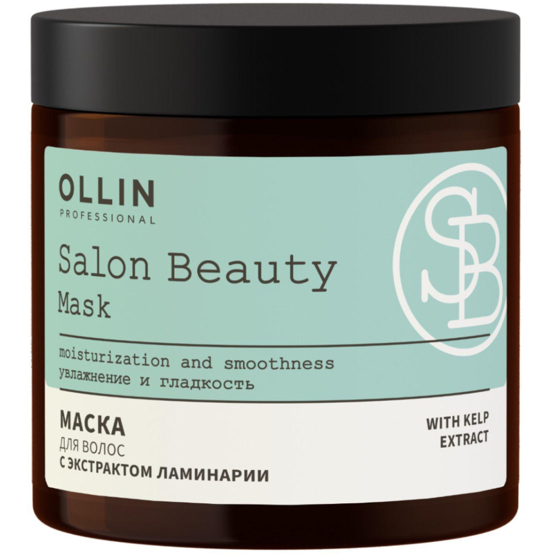 Маска для волос SALON BEAUTY OLLIN PROFESSIONAL с экстракт ламинар 500 мл - фото 1