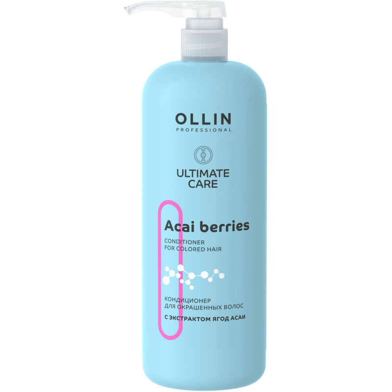 Кондиционер для волос ULTIMATE CARE OLLIN PROF д/окр с экс яг асаи 1000 мл - фото 1